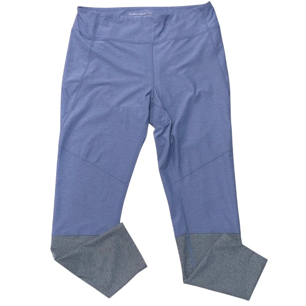 Outdoor Voices Spring 7/8 Tri-Color Leggings Size‎ XL